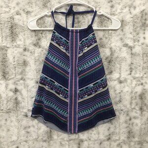 Laundry By Shelli Segal High Neck Tankini swim top Size XS